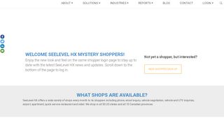 
                            11. SHOPPER LOGIN - seelevelhx.com