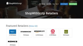 
                            5. ShopWithScrip Retailers