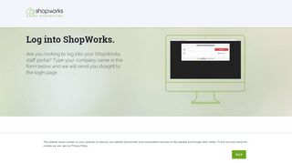 Shopworks - Portals Log In