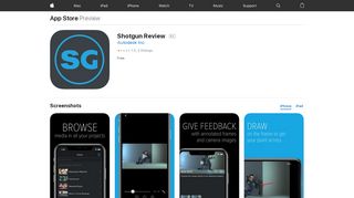 
                            7. Shotgun Review on the App Store