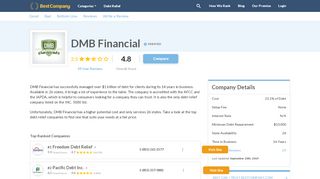 
                            4. Should I Use DMB Financial? [Cost Info] [26+ Complaints & Reviews]