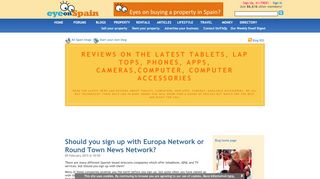 
                            5. Should you sign up with Europa Network or Round Town News ...