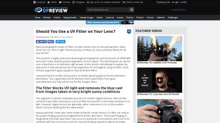 
                            7. Should You Use a UV Filter on Your Lens?: Digital ...