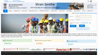 
                            1. Shram Suvidha - Unified Portal for Labour and Employment