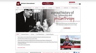 
                            4. Shriners International: Home