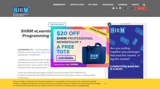 
                            5. SHRM eLearning Library: Educational …