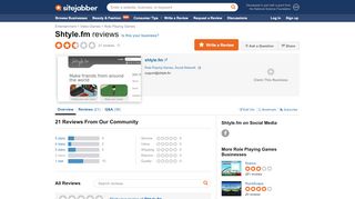 
                            5. Shtyle.fm Reviews - 21 Reviews of Shtyle.fm | Sitejabber