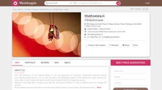 
                            5. Shubhsanjog.in, 809 Pitampura, New Delhi | Matrimonial ...