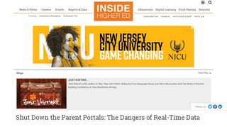 
                            3. Shut Down the Parent Portals: The Dangers of Real-Time Data | Just ...