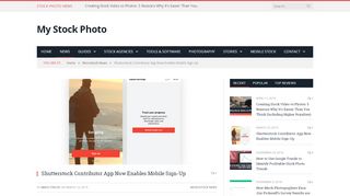 
                            6. Shutterstock Contributor App Now Enables Mobile Sign-Up ...