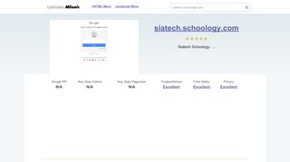 
                            9. Siatech.schoology.com website. Sign in - Google Accounts.