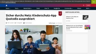 
                            5. Sicher durchs Netz: Kinderschutz-App Qustodio ausprobiert ...