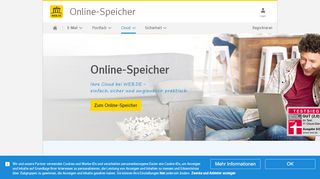 
                            5. Sicherer & kostenloser Online-Speicher | WEB.DE
