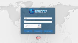 
                            8. SICON - Sistema Integrado de Consignação Online - Login