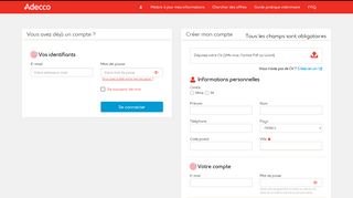 
                            3. S’identifier - Mon compte Adecco - Intérim inscription en ...