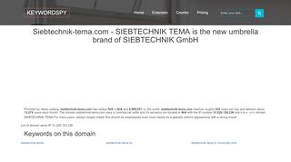 
                            3. Siebtechnik-tema.com - SIEBTECHNIK TEMA is the new ...