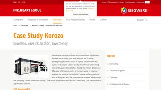 
                            7. Siegwerk: Korozo, Turkey: 