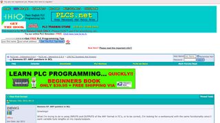 
                            7. Siemens S7: ANY-pointers in SCL - PLCS.net - Interactive Q & A ...