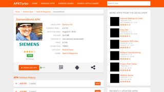 
                            8. SiemensWorld Android APK Free Download – APKTurbo