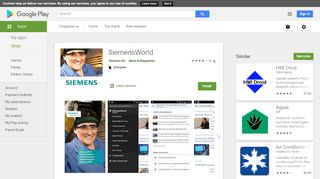 
                            3. SiemensWorld - Apps on Google Play