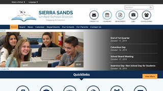 
                            4. Sierra Sands Unified School District: Home