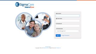 
                            11. SigmaCare: Login