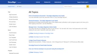 
                            7. Sign Documents | Browse By Topic | DocuSign Support Center