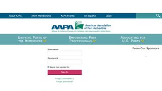 
                            4. Sign In - aapa-ports.org