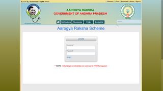 
                            2. Sign In Aarogya Raksha - YSRAHCT-Government-of-A.P