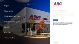 
                            4. Sign In - ABC Supply