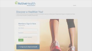 
                            8. Sign In | ActiveHealth Management