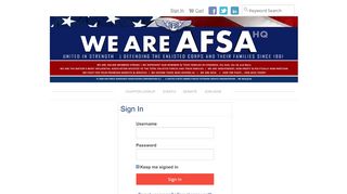 
                            4. Sign In - AFSA - You are about to be signed out