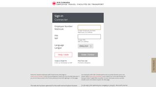 
                            1. Sign-in - AIR CANADA