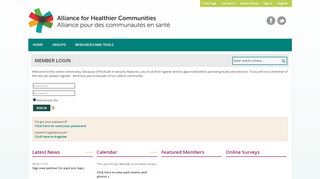 
                            4. Sign In - Alliance for Healthier Communities