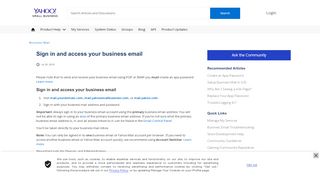 
                            11. Sign in and access your Business Mail - Aabaco Small Business Help