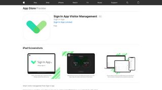 
                            5. ‎Sign In App Visitor Management on the App Store