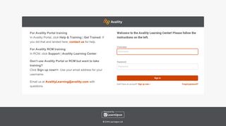 
                            9. Sign in | Availity Learning Center
