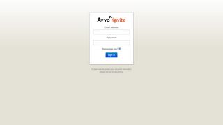 
                            3. Sign In - Avvo Ignite