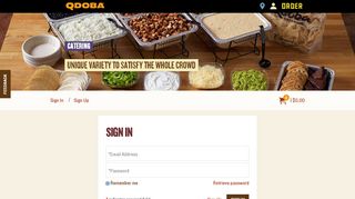 
                            4. Sign In - catering.qdoba.com