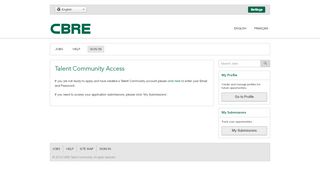 
                            10. Sign In - CBRE Careers