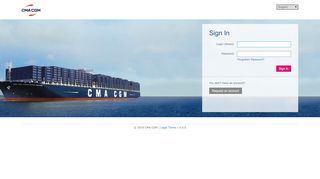 
                            1. Sign In - CMA CGM