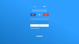 
                            6. Sign In - Disqus