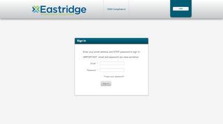 
                            3. Sign In - Eastridge Workforce Solutions