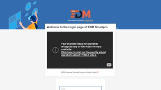 
                            1. Sign In | EDM SMART PAY