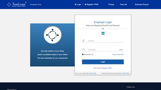 
                            1. Sign in | Employer login - employer.teamlease.com