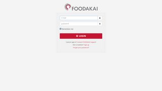 
                            6. Sign In | FOODAKAI