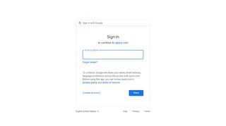 
                            8. Sign in - Google Accounts - Opera account