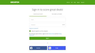 
                            10. Sign In - groupon.com
