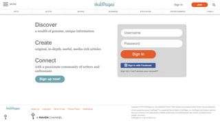 
                            9. Sign In | HubPages
