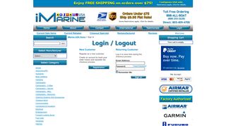 
                            9. Sign In - iMarine USA